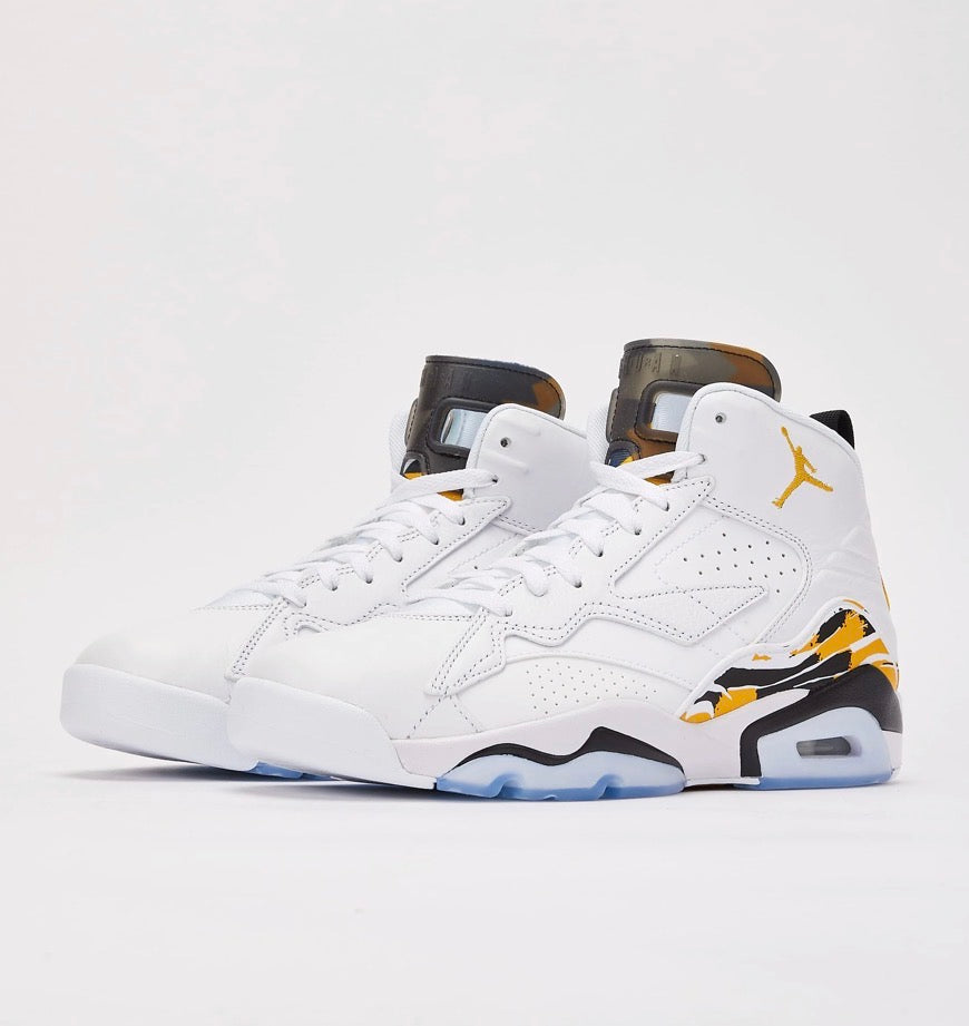Nike Air Jordan Jumpman MVP White Yellow Ochre DZ4475-107 Mens Shoes US Size 10