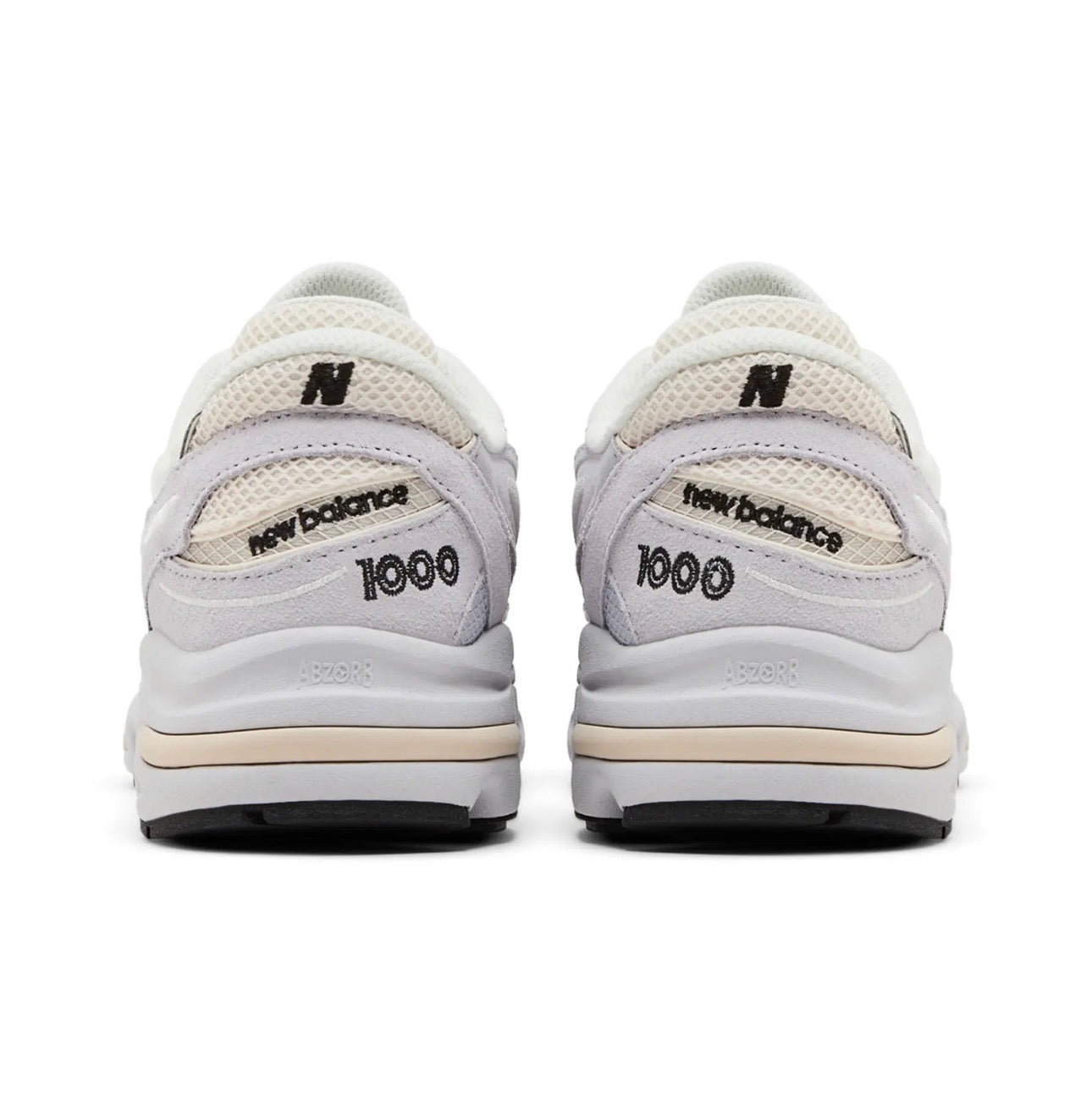New Balance 1000 Pearl Grey Black US size 8