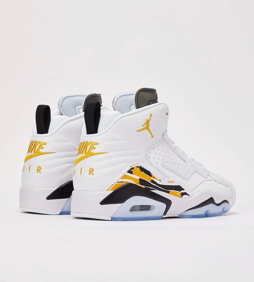 Nike Air Jordan Jumpman MVP White Yellow Ochre DZ4475-107 Mens Shoes US Size 10
