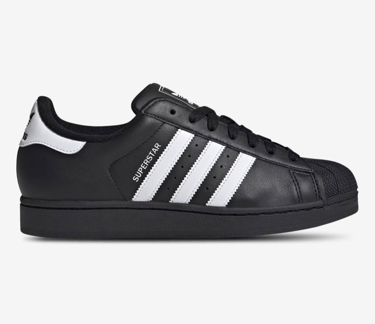 Adidas Originals Superstar Sneakers Shoes Leather Black Us Size 8 Men Us Size 9 Women