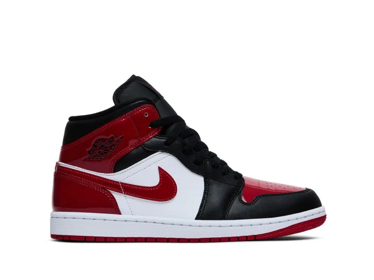 Nike Air Jordan 1 Mid SE Black Red White New Size 11