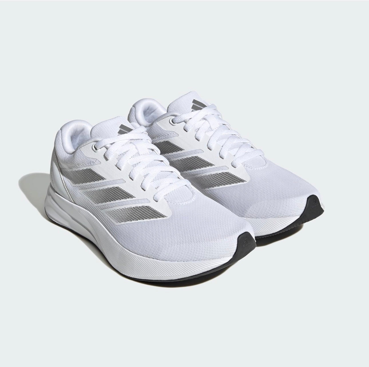 Adidas Duramo RC W Running Shoes Sneakers White Black Size 7.5 New W/Box