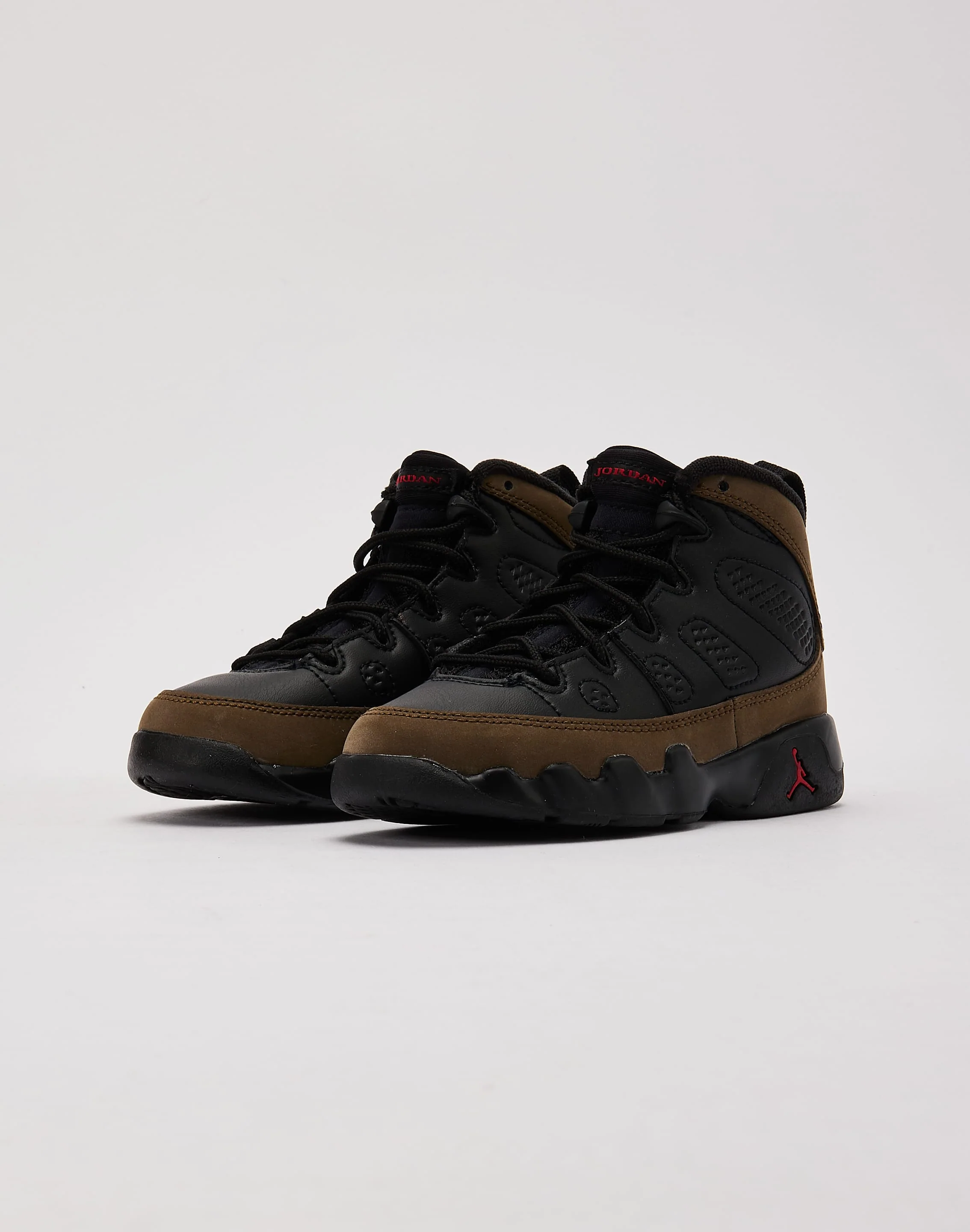 The 2024 edition of the Air Jordan 9 Retro 'Olive' brings back an OG colorway of the legacy silhouette.