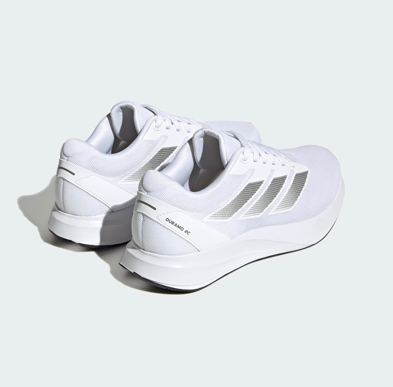 Adidas Duramo RC W Running Shoes Sneakers White Black Size 7.5 New W/Box